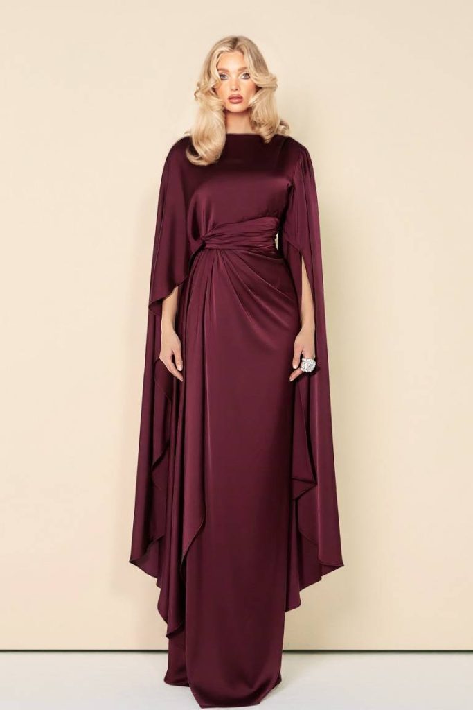 Satin Maxi Dress