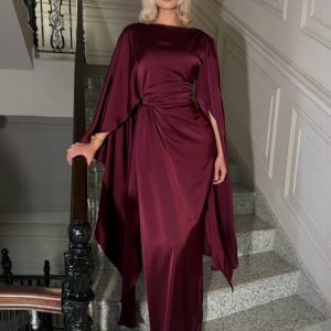 Satin Maxi Dress